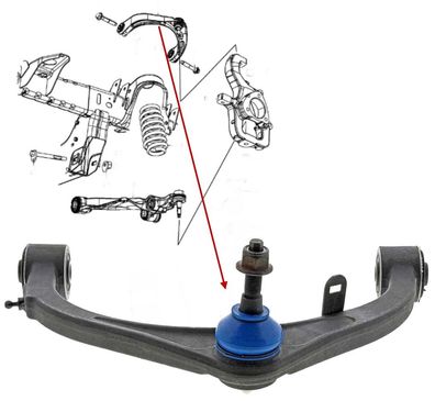 Querlenker vorne oben rechts RAM 1500 (Gen.5) 4WD