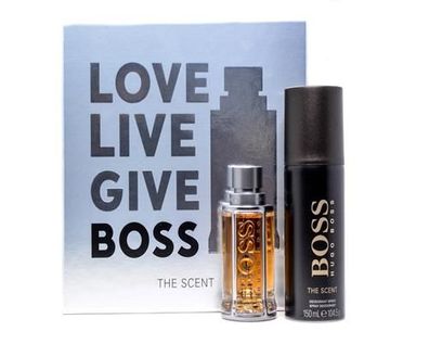 Hugo Boss The Scent Eau de Toilette 50ml Deospray 150 ml Set
