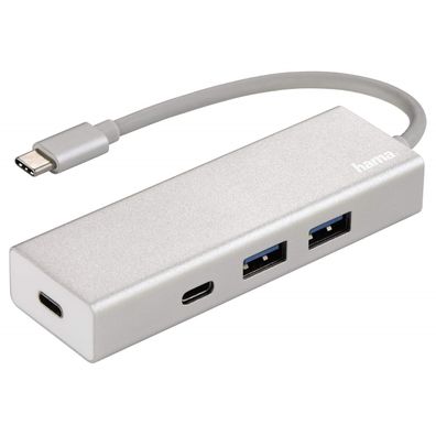 Hama USBC USBHub TypeC 3.1 Verteiler 1:4 USB Adapter 2x USBA 2x USBC Port