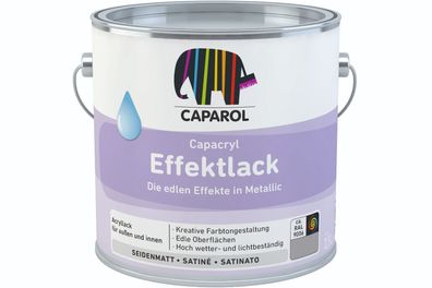 Caparol Capacryl Effektlack 2,5 Liter RAL 9006