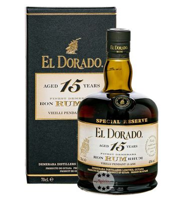 El Dorado 15 Jahre Rum (43 % Vol., 0,7 Liter) (43 % Vol., hide)