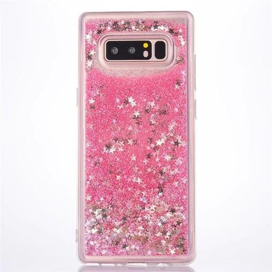 Für Samsung Galaxy S5 S6 S7 Rand S8 S9 S10 plus Note 5 8 9 Treibsand Glitter