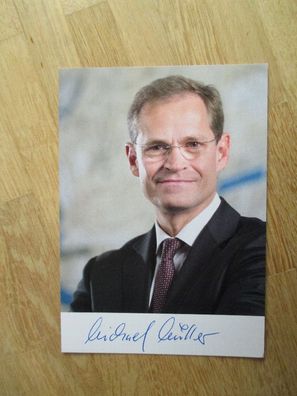 Landesvorsitzender Berlin SPD Michael Müller - handsigniertes Autogramm!!!