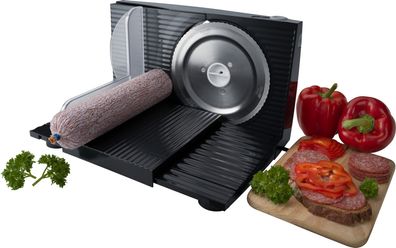 Steba Elektrischer Allesschneider AS 100, Made in EU, Solinger Edelstahlmesser