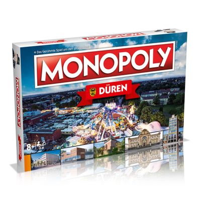 Monopoly Düren Brettspiel Gesellschaftsspiel Spiel Städteedition Stadt Boardgame