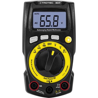 TROTEC Digital-Multimeter BE49 | Digitales Multifunktionsmessgerät, Handmessgerät
