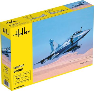 Heller Mirage 2000 C in 1:48 1000804260 Bausatz