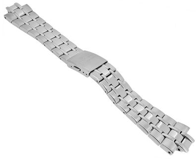 Lotus | Uhrenarmband Edelstahl silberfarben | 18234 18233