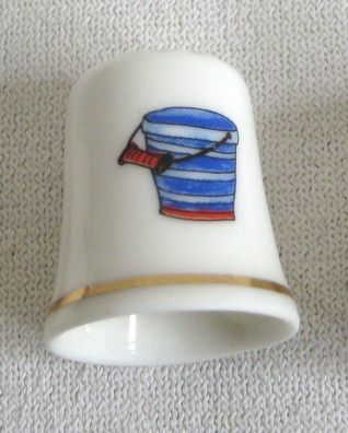 Fingerhut- maritim- Porzellan- Sandeimer