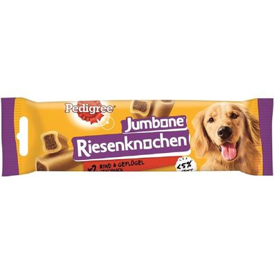 Pedigree ?Riesenknochen Medium mit Rind - 12 x 180g ?Hundesnack