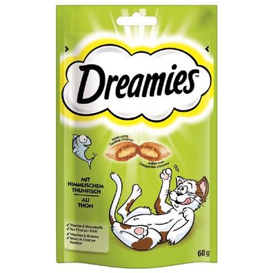 Dreamies Cat ? mit Thunfisch- 4 x 180g ?Katzensnack