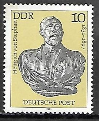 DDR postfrisch Michel-Nummer 2579