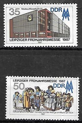 DDR postfrisch Michel-Nummer 3080-3081