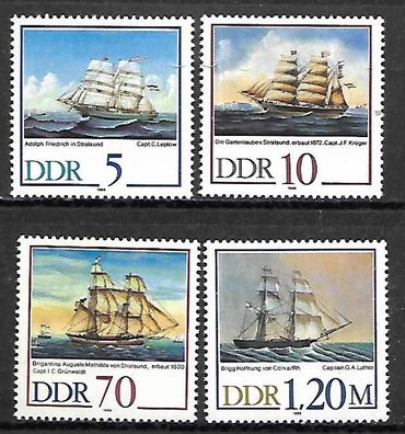 DDR postfrisch Michel-Nummer 3198-3201