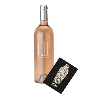 LQLC Rose 2er Set Wein 2x 0,75L (13% Vol) Les quelles de la coste rose von John