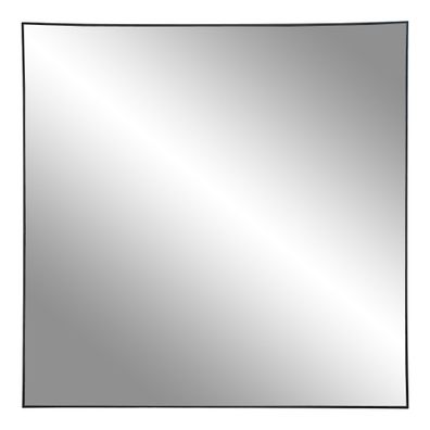 Moderner Spiegel ORLONA schwarz ca.60x60 cm
