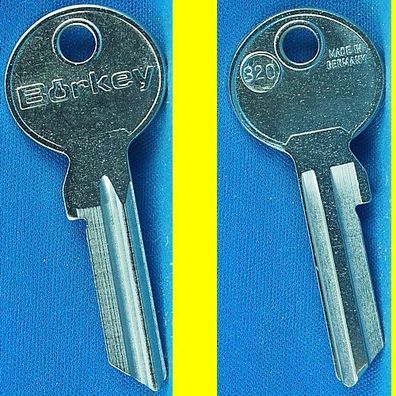 Schlüsselrohling Börkey 320 für verschiedene Baal Profilzylinder