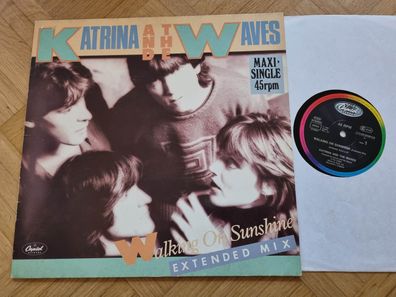 Katrina And The Waves - Walking On Sunshine 12'' Vinyl Maxi Germany