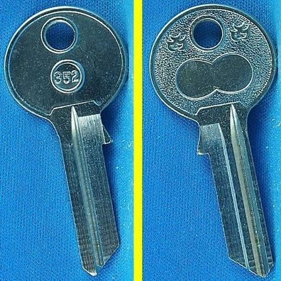 Schlüsselrohling Börkey 352 - für verschiedene Eagle Lock Profilzylinder