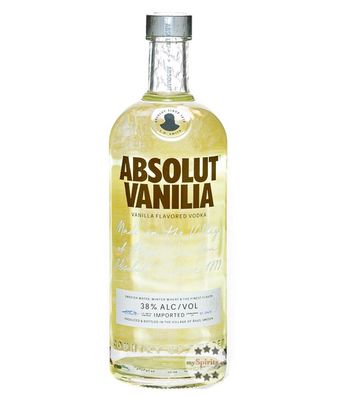 Absolut Vanilia Vodka (38 % vol., 1,0 Liter) (38 % vol., hide)