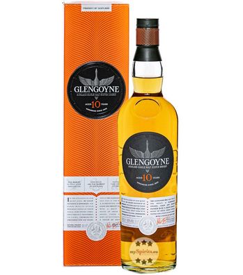 Glengoyne 10 Jahre Single Malt Whisky (, 0,7 Liter) (40 % Vol., hide)
