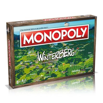 Winning Moves - Monopoly Winterberg - Brettspiel Gesellschaftsspiel Sauerland