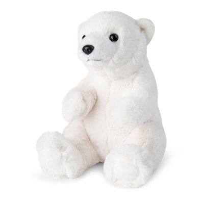 WWF ECO Plüschtier Eisbär (23cm) Kuscheltier Stofftier Bär Teddybär Plüschfigur