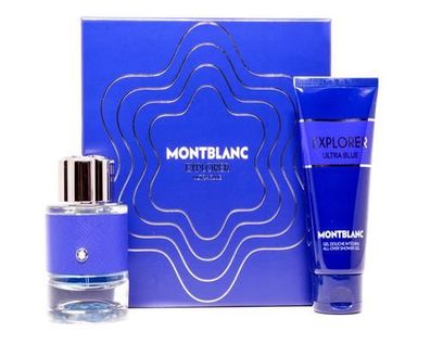 Montblanc Explorer Ultra Blue Eau de Parfum Spray 60 ml DG 100 ml Set