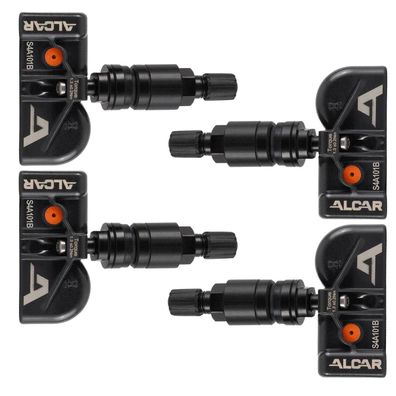 4 Alcar RDKS Sensoren schwarz für MAN TGE Reifen Luftdrucksensoren Ventil
