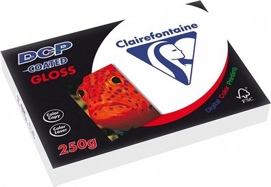 Clairefontaine DCP coated Glossy 250 g/ m² A3 Fotopapier Glossypapier 125 Blatt