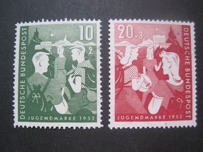Bund MiNr. 153-154 postfrisch * * (AB 186)