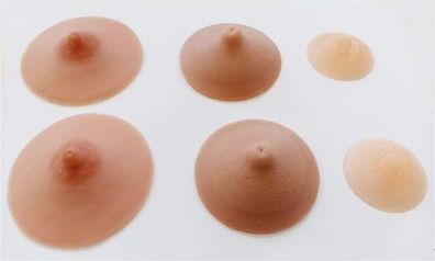 1 Paar Silikon Nipple Sticker Brustwarze selbstklebend
