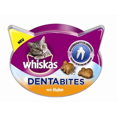 Whiskas ?Dentabites - Huhn - 8 x 40 g ? Hundesnack