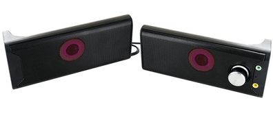 Schwaiger BSB23 Bluetooth Soundbar teilbar Mini Soundbar Stereo Lautsprecher