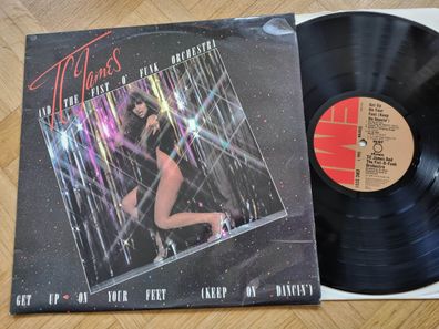 TC James - Get Up On Your Feet (Keep On Dancin') Vinyl LP UK PROMO