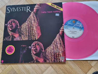 Sylvester - I Who Have Nothing 12'' Maxi Germany PINK VINYL