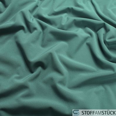 Stoff Polyester Soft Shell petrol atmungsaktiv wasserundurchlässig Softshell