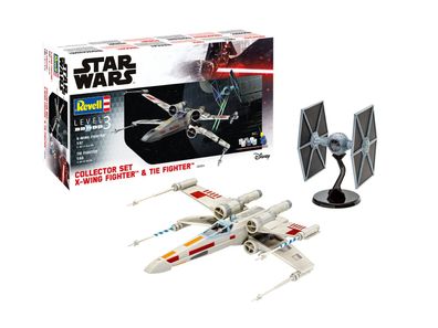 Revell 06054 | Collector Set X-Wing Fighter + TIE Fighter | 1:57/1:65
