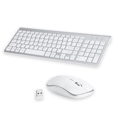 2,4 g kabellose stille Tastatur und Maus, Mini-Multimedia-Combo-Set