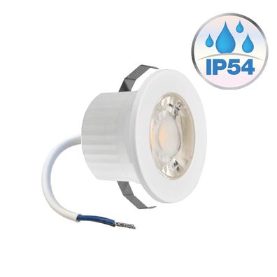3 W Mini LED Einbauleuchte Einbaustrahler Einbauspot Spot Weiß 240 Lumen Schutzart...