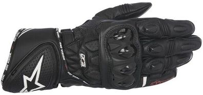 Alpinestars GP Plus R Handschuhe Leder Racing schwarz bike leather gloves SALE