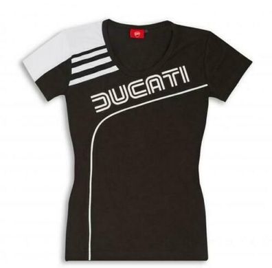 DUCATI Damen T-Shirt Donna 77 Frauen lady woman shirt 98770031 + SALE+
