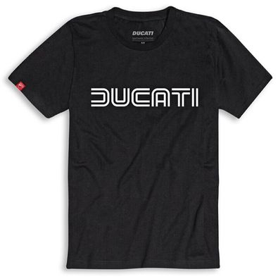 DUCATI Ducatiana T- Shirt Herren 80 S schwarz man black shirt 98770103