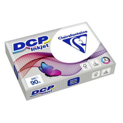 Clairefontaine DCP Inkjet 50703C Tintenstrahlpapier 90g/ m² - 500 Blatt weiß