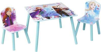 Die Eiskönigin Set aus Tisch + 2 Stühle Kinderzimmer Ann Elsa Frozen Chair Table