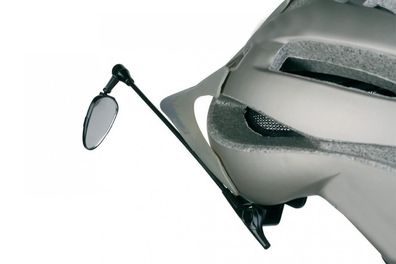 Zefal Fahrrad Spiegel Helmspiegel Fahrradspiegel Z Eye schwarz Klettband