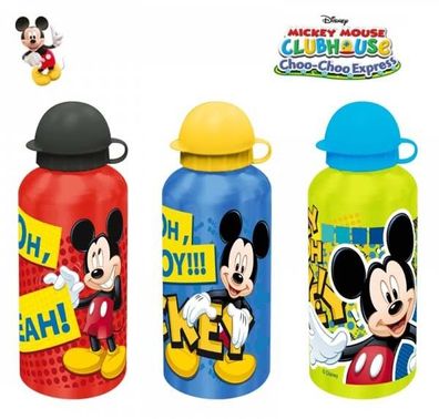 Disney Micky Maus Trinkflasche Aluminium 500 ml