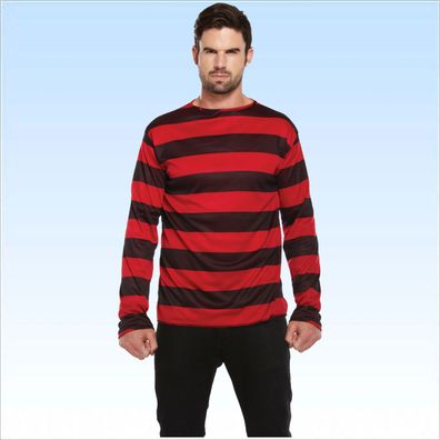 Langarmshirt Freddy Shirt Größe L-XL Albtraumkostüm Krüger Fasching Halloween