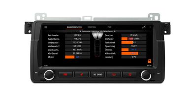 Xtrons Radio PQS8146BL | BMW 3er E46 | 8.8" | Android 11 | PX6 | 4GB RAM | 64GB ROM