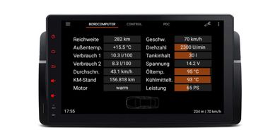Xtrons Radio PQS9146BL | BMW 3er E46 | 9" | Android 11 | PX6 | 4GB RAM | 64GB ROM